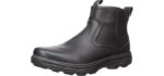 Skechers Men's Resment Korver - Memory Foam Chelsea Work Boot