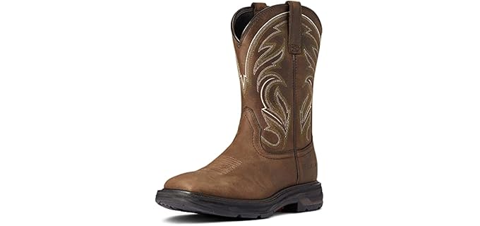 Ariat Men's Workhog Xt - Calf High Work Boot for Narrow Feet