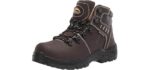 Avenger Work Boots Women's Metatarsal Guard 6 - Leather Puncture-Resistant Work Boot