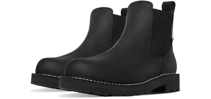 Danner Men's Bull Run Chelsea - Wide Feet's Pull-On EH Work Boots