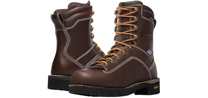 Danner Men's Quarry USA - Lineman and Roofing Construction Work Boots