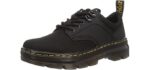 Dr. Martens Men's Reeder - Low-Cut Leather Air-Cushioned Work Shoe