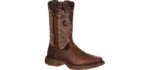 Durango Women's Lady Rebel - Square Toe Western Industrial Work Boots