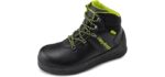 HexArmor Men's 572°F Heat Safe - Waterproof Contractors' Work Boot for Asphalt