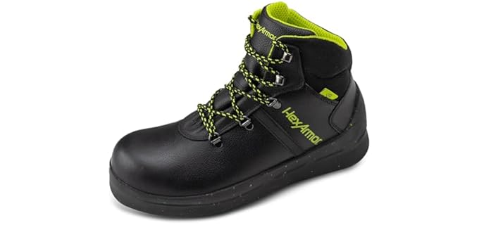 HexArmor Men's 572°F Heat Safe - Waterproof Contractors' Work Boot for Asphalt