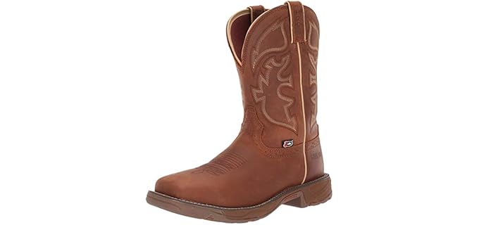 Justin Men's Jow Rush - Waterproof Work Boots for Plantar Fasciitis
