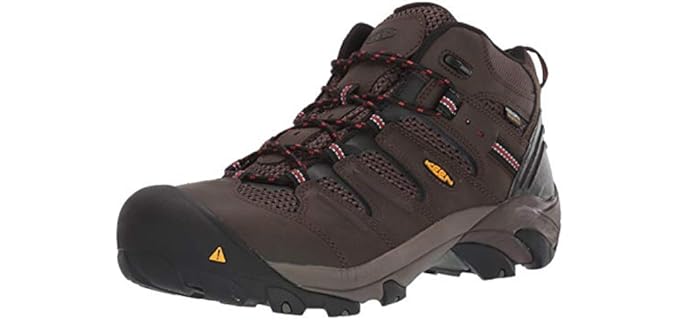 Keen Utility Men's Lansing - Contractors' & Welders' Steel-Toe Work Boots