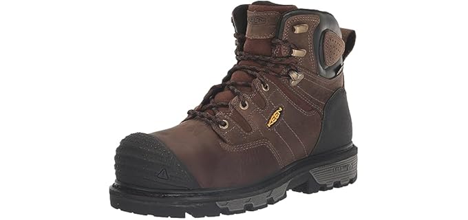Keen Utility Men's Camden 6 - Composite Toe Puncture-Resistant Work Boot for Concrete Workers
