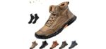 Generic Men's Handmade - Narrow Feet's Arch Support Work Boots