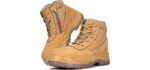 Rockrooster Men's Cortez AK050 - Steel Toe Zipper Work Boots
