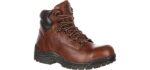 Timberland Pro Women's Titan 6 Inch - Alloy Safety Toe Industrial Work Boot