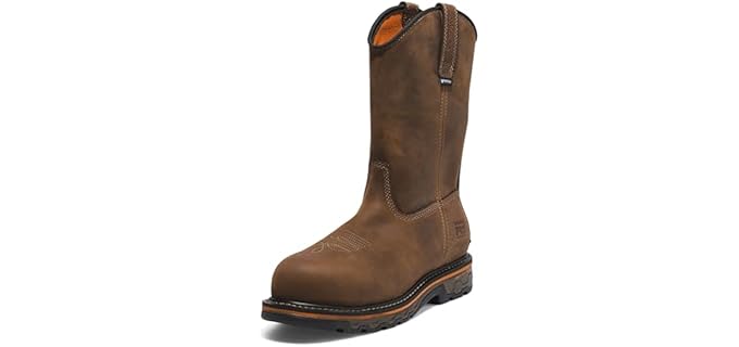 Timberland PRO Men's True Grit - Composite-Toe Western Industrial Work Boot