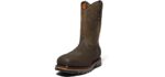 Timberland PRO Men's True Grit - Composite-Toe Slip-On Work Boot for Heavy Weight