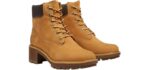 Timberland Pro Women's Kinsley 6” - Memory Foam Waterproof Raised Heel Work Boot