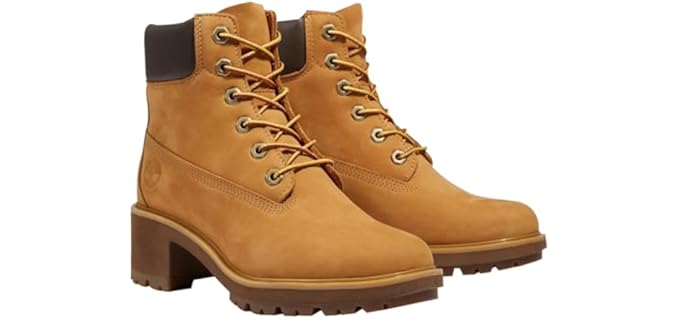 Timberland Pro Women's Kinsley 6” - Memory Foam Waterproof Raised Heel Work Boot