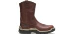 Wolverine Men's Raider DuraShocks - Wide Feet's Pull-On Composite-Toe Work Boot