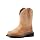ARIAT BMVY9 Womens Fatbaby Heritage Dapper Western Boot Wicker/Walnut 7.5