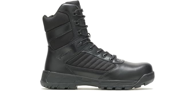 Bates Men's Tactical Sport 2 Tall Side Zip Composite Toe Military and Tactical Boot, Black, 11.5 X-Wide