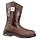 Carhartt Men's Rugged Flex Square toe 11'' Steel Toe Wellington, Brown/Dark Brown - 12 W