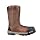 Carhartt Ground Force 10” Waterproof Wellington Boot - Breathable Composite Toe Work Boots for Men with EVA Midsole and Traction Outsole, EH Rated - Red Brown - 9.5M