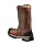 Carhartt Ground Force 10” Waterproof Wellington Boot - Breathable Composite Toe Work Boots for Men with EVA Midsole and Traction Outsole, EH Rated - Red Brown - 9.5M