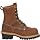 Carolina Women’s Elm 8” Waterproof Comp Toe Logger Boot, Dark Brown - 7 M