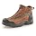 Guide Gear Men's Silvercliff II Mid Zip Hiking Boots Waterproof Outdoor Shoes Brown 10.5D (Medium)