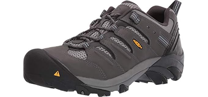 KEEN Utility Lansing Low Magnet/Majolica Blue 11 EE - Wide