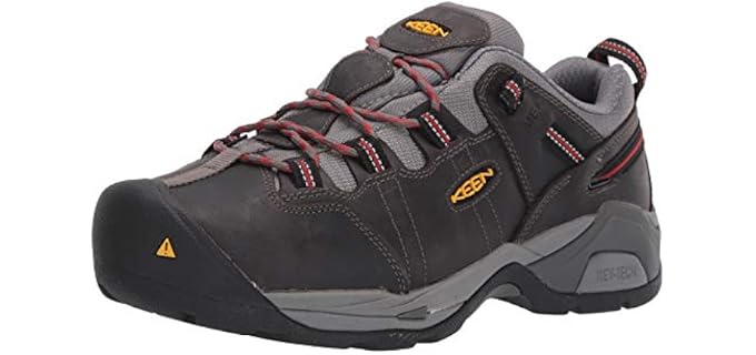 KEEN Utility Detroit XT Int. Met Steel Toe Steel Grey/Bossa Nova 10 EE - Wide