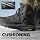 NORTIV 8 Men's Military Tactical Boot Lightweight Comfortable Boots for Work All Day Side Zipper Motorcycle Combat Hiking Boots 8 Inches Metrostrike,Size 10,Black,SNMT241M