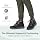 Orthofeet Delta Orthopedic Women Leather Hiking Boot, Black, Size 7.5 | Waterproof, Slip-Resistant, Outdoor Boot with Lugged Sole, Arch Support, Comfortable Ergonomic Cushioning, Wide Toe Box