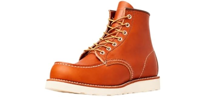 Red Wing Shoes Heritage Classic Moc 875 Men Boot, Oro, 10 D