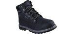 Skechers Men's Work Longrider 6 Inch Steel Toe boot