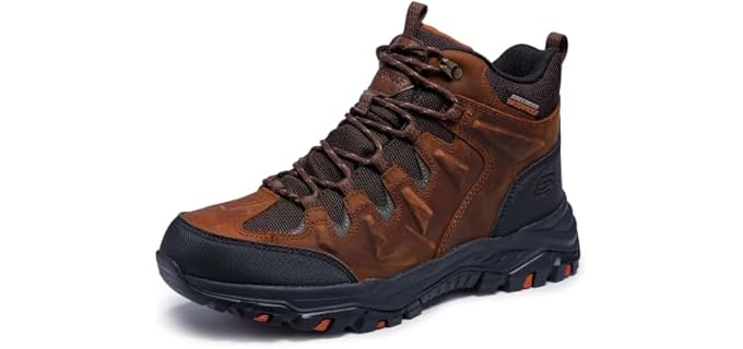 Skechers Men's USA Rickter-Branson Waterproof Hiking Boot