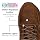 Skechers Men's Respected Boswell Mid Top Leather Moc Toe Lace Up Boot - Cdb - 11 Extra Wide