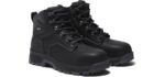 Timberland PRO Women's TiTAN EV 6 Inch Composite Safety Toe Waterproof Industrial Work Boot, Black-2024 NEW, 8.5 M US
