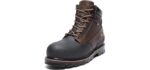 Timberland PRO Men's Rigmaster XT 6 Inch Steel Safety Toe Waterproof Industrial Work Boot, Brown-2024 New, 10.5