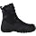 Timberland PRO Men's 8 Inch Valor Comp Toe Waterproof Side Zip Work Boot, Black Smooth Leather Ballistic Nylon, 3.5 M US