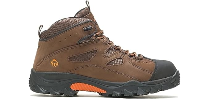 Wolverine Men's W02194 Hudson Boot, Brown/Black, 11.5 M US